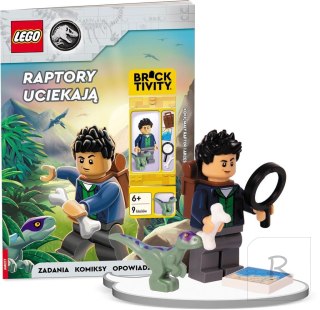 Lego Jurassic World Raptory uciekają