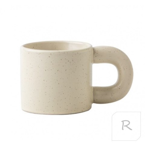 Ceramiczny, nakrapiany kubek z uchem 300 ml CUP21