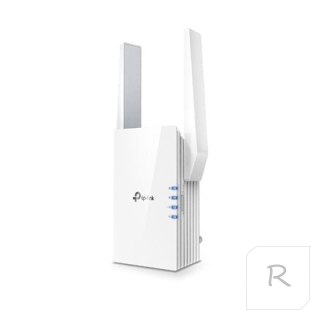 TP-LINK | RE505X | Extender | 802.11ax | 2.4GHz/5GHz | 300+1200 Mbit/s | 10/100/1000 Mbit/s | Porty Ethernet LAN (RJ-45) 1 | MU-