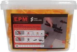 SYSTEM UKŁADANIA PŁYTEK EASY LEVELING 200 KLIPSÓW 2MM EPM PROFESSIONAL