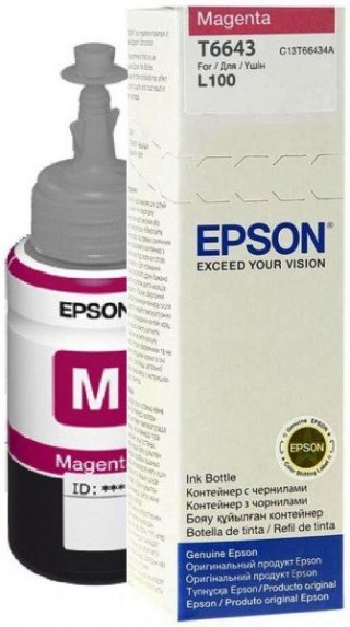 Wkład EPSON T6643 Purpurowy C13T66434A