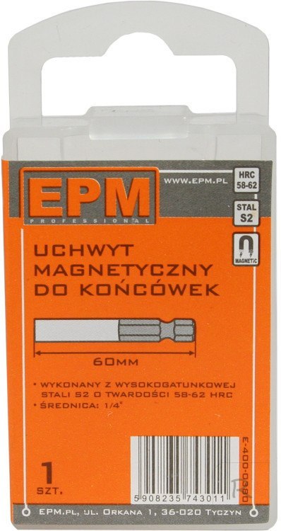 UCHWYT MAGNETYCZNY DO KOŃCÓWEK 1/4 EPM PROFESSIONAL