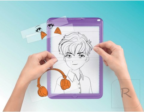 Tablet kreatywny do rysowania zestaw o tworzenia awatara Manga Creativ Maped