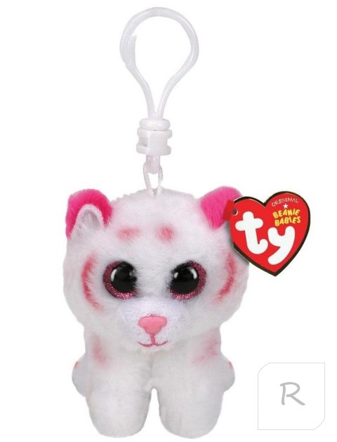 Beanie Boos Tabor - Różowo-biały Tygrys brelok