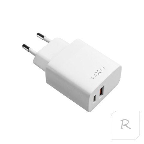 Fixed USB-C/USB Travel Charger 20W | FIXC20N-CU-WH