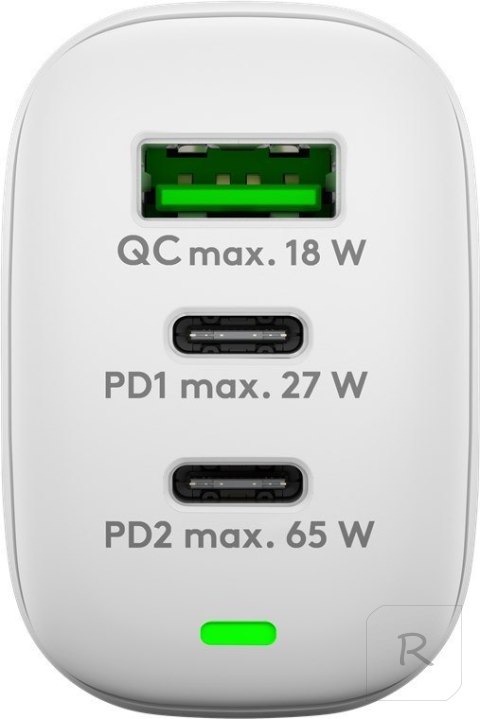 Goobay USB-C PD GaN Multiport Fast Charger (65 W) | 65408