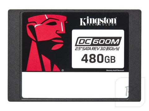 Kingston DC600M | 480 GB | SSD form factor 2.5" | Solid-state drive interface SATA Rev. 3.0 | Read speed 560 MB/s | Write speed