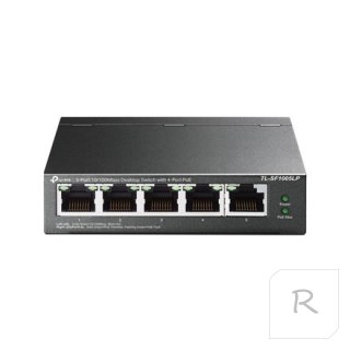 TP-LINK | Switch | TL-SF1005LP | Niezarządzalny | Desktop | Ilość portów 10/100 Mb/s (RJ-45) 5 | Ilość portów 1 Gb/s (RJ-45) | I