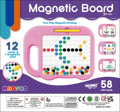 WOOPIE Tablica Magnetyczna dla Dzieci Montessori MagPad Słonik