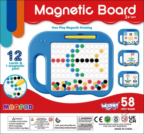 WOOPIE Tablica Magnetyczna dla Dzieci Montessori MagPad Słonik