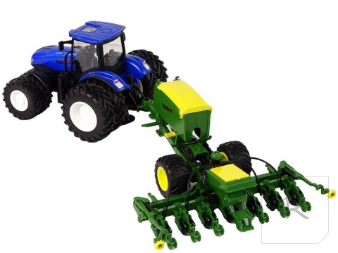 Traktor zdalnie sterowany w skali 1:24 z akcesoriami