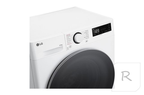 LG | F2DR509S1W | Pralko-suszarka | Klasa energetyczna A | Ładowanie frontowe | Pojemność prania 9 kg | 1200 obr./min | Głębokoś