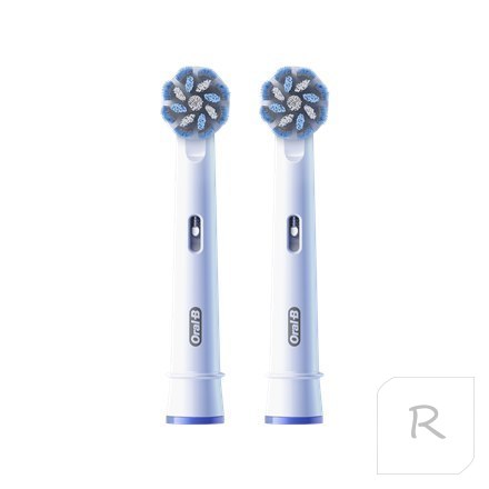 Oral-B | Wymienne główki szczoteczki do zębów | EB60X-2 Sensitive Clean Pro | Główki | Dla dorosłych | Liczba główek szczoteczki