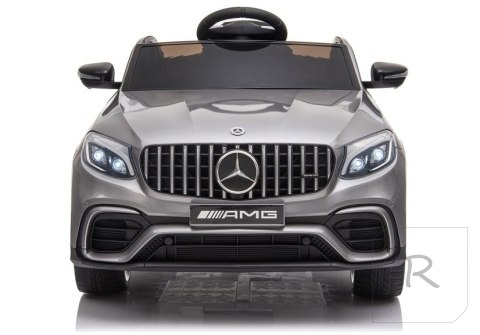 Auto na akumulator Mercedes GLC 63S QLS-5688 Srebrny Lakier 4x4