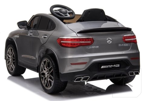 Auto na akumulator Mercedes GLC 63S QLS-5688 Srebrny Lakier 4x4