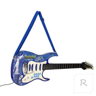 Gitara elektryczna niebieska IMPORT