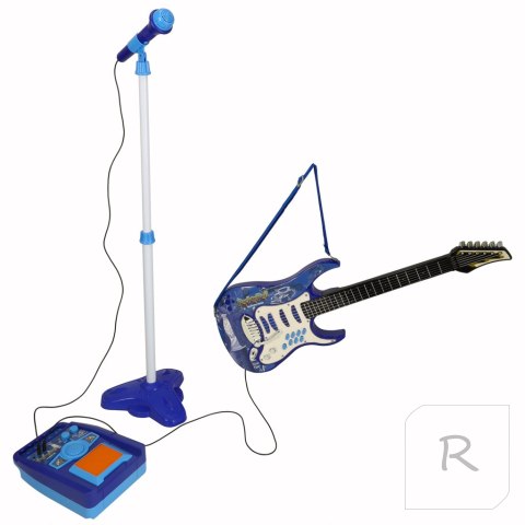 Gitara elektryczna niebieska IMPORT