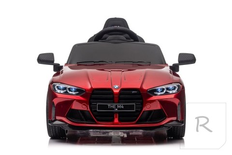 Auto Na Akumulator BMW M4 Czerwone Lakierowane