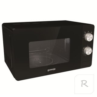 Gorenje | MO20E1B | Kuchenka mikrofalowa | Wolnostojąca | 20 L | 800 W | Czarna