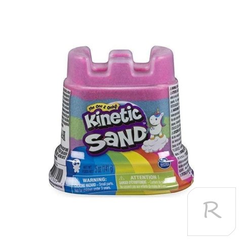 Kinetic Sand Tęczowy zamek mix 141g