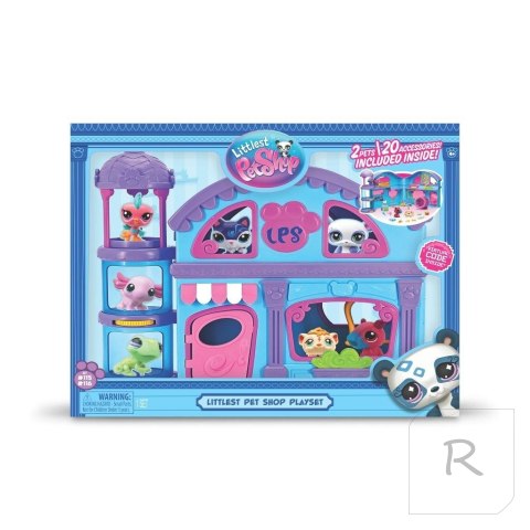 Littlest Pet Shop Domek z 2 figurkami