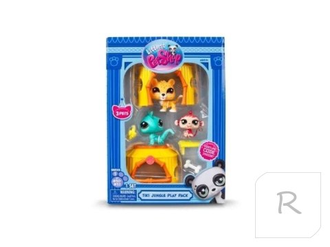 Littlest Pet Shop Zestaw Dżungla 3 figurki