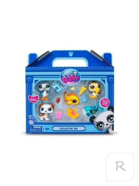 Littlest Pet Shop Zestaw Plaża 5 figurek