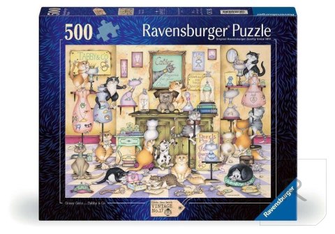 Puzzle 500 Szalone koty