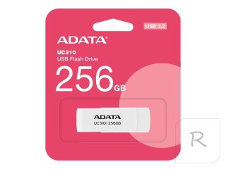 ADATA | Pamięć USB | UC310 | 256 GB | USB 3.2 Gen1 | Biały