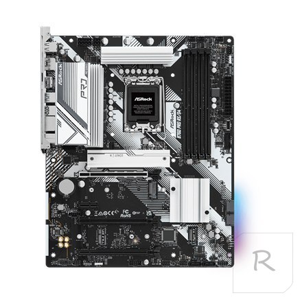 ASRock | B760 PRO RS/D4 | Rodzina procesorów Intel | Gniazdo procesora LGA1700 | DDR4 DIMM | Gniazda pamięci 4 | Obsługiwane int