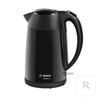 Bosch | Kettle | DesignLine TWK3P423 | Electric | 2400 W | 1.7 L | Stainless steel | 360° rotational base | Jet black polished