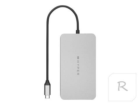 Uniwersalna Stacja Dokująca HyperDrive USB-C 10w1 z Podwójnym HDMI i Portami Ethernet LAN (RJ-45) 1 | Ilość Portów HDMI 2