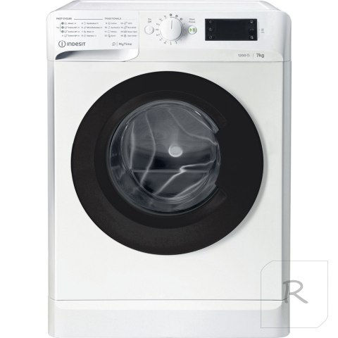 INDESIT Washing machine MTWE 71252 WK EE A +++, Front loading, Washing capacity 7 kg, 1200 RPM, Depth 54 cm, Width 59.5 cm, Disp