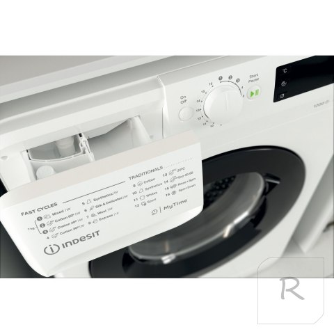 INDESIT Washing machine MTWE 71252 WK EE A +++, Front loading, Washing capacity 7 kg, 1200 RPM, Depth 54 cm, Width 59.5 cm, Disp