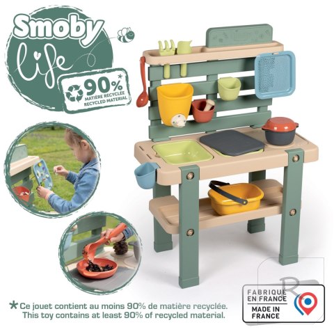 Smoby Life Kuchnia do zabawy wodą i piaskiem