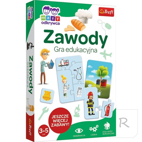 Gra Edukacyjna Zawody Mały Odkrywca Trefl 01951