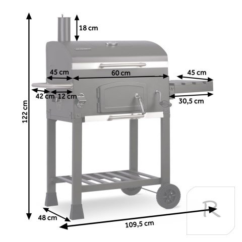 Grill węglowy Berdsen BD-891