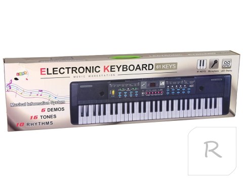 Keyboard MQ-6112 Mikrofon Uchwyt Na Nuty 61 Klawiszy