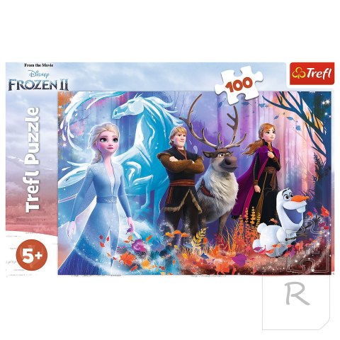 Puzzle - "100" - Magia Krainy Lodu / Disney Frozen 2 16366