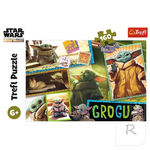 Puzzle - "160" - Grogu Star Wars Trefl 15411