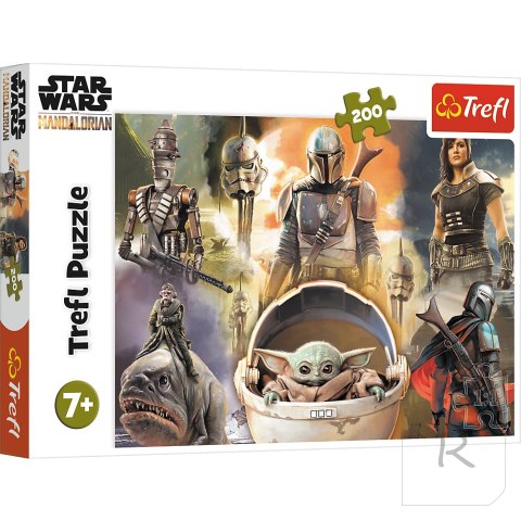 Puzzle - "200" - Gotowi do walki Star Wars Trefl 13276