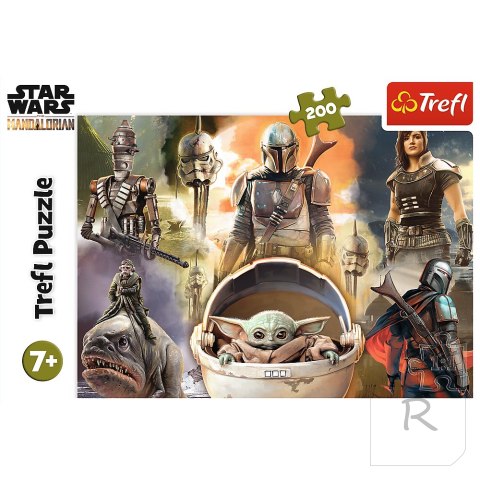 Puzzle - "200" - Gotowi do walki Star Wars Trefl 13276