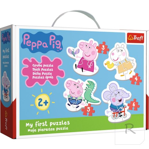 Puzzle - "Baby Classic" - Urocza Świnka Peppa Trefl 36086