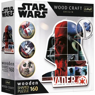 Puzzle drewniane Star Wars 160 el. Darth Vader Trefl 20190