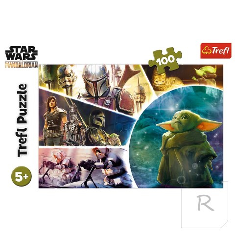 Puzzle - "100" - Baby Yoda Trefl 16413