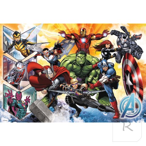 Puzzle - "100" - Siła Avengersów Trefl 16431