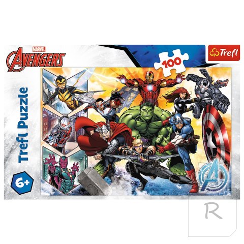 Puzzle - "100" - Siła Avengersów Trefl 16431