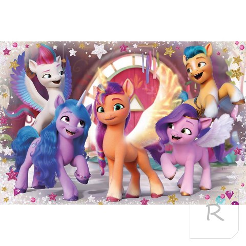 Puzzle - "24 Maxi" - Wesoły dzień kucyków My Little Pony Trefl 14355