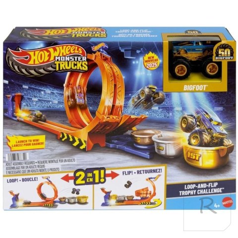 Hot Wheels City Skok po trofeum + monster truck