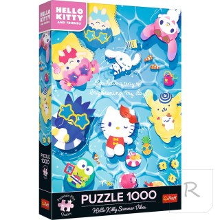 Puzzle - 1000 Premium Plus - Hello Kitty Letni relaks Trefl 12067